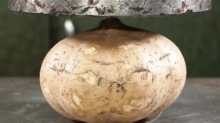 Jicama vs hydraulic press