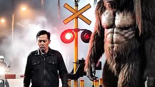 🚂👻 GENDERUWO PENUNGGU PALANG KERETA — YANG MAU NYEBRANG LANGSUNG DIANGKAT! 😂