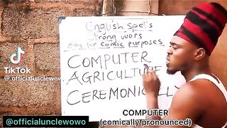 Lets laugh on funny pronounciation..