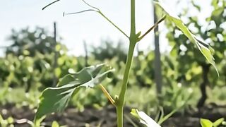 Grape Growing Time-Lapse 🍇 | From Tiny Green Grapes to Juicy Purple Fruit