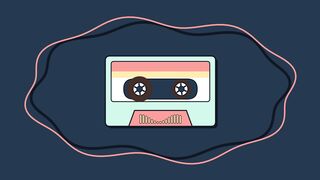 Retro Cassette Tape Audio Animation
