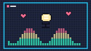 Pixel Art Retro Music Equalizer Animation