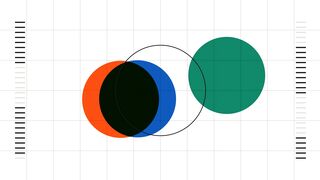 Minimalist Geometric Color Circles Motion Animation