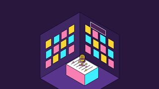 Isometric Podcast Studio Room Animation