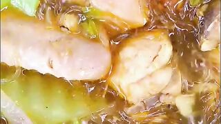 Chicken vermicelli soup recipe