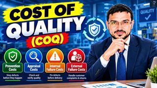 Everything You Need to Know About COQ #qualitycontrol #tqm #interviewprep