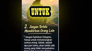 Jangan habiskan hidupmu hanya untuk menyenangkan semua orang