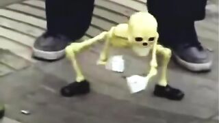 If you laugh 3.5 times, restart the video