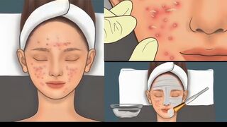 ASMR Acne Extraction: Big Blackhead Removal Animation