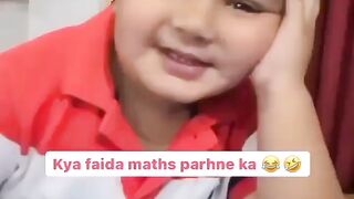 Maths Parny ka kya faida ????????| Funny Video