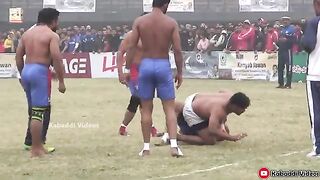 Billal Mohsin dahlo international kabaddi player top raids in match
