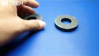 Free energy to light up a bulb