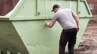 I Turned a DUMPSTER Into a Tiny Home! 😱🏡 Wait Until You See Inside!