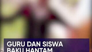 Guru dan Siswa Baku Hantam di SMKN 3 Tanjab Timur