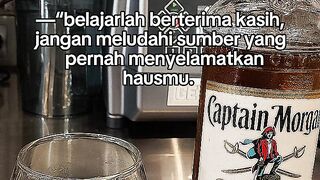 Don't forget with someone who give u water