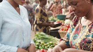Crazy Nigerian Market Drama: Asking For Jara!