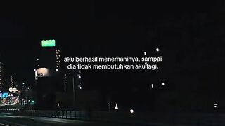 Aku berhasil menemani nya🥹