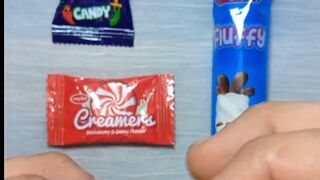 Surprise Sweet Coconut Candy Package Opening | Satisfying ASMR #shorts #satisfyingvideo #candy #asmr