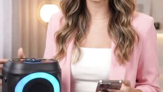 caixa de som Bluetooth portátil