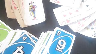 Playing different cards