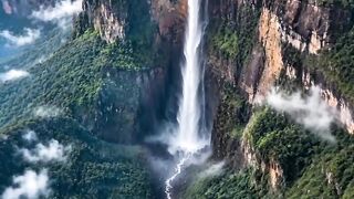 The World's Tallest Waterfall Is Almost 1 KM Tall 🤯🌊