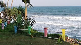 beautiful beach views in Indonesia..