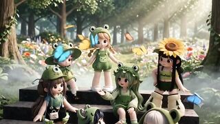 Cute Frog Toddlers’ Flower Garden Adventure! The Ending Is So Heartwarming! 🌻✨