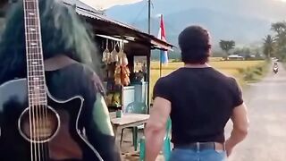 MUGBANG DI WARUNG REMBO GA BAYAR WKWKWK
