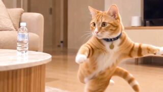 Cat performing ninja 😉