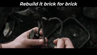 rebuild it brick for brick.