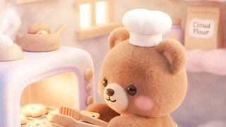 Magical Cloud Bakery ☁️🧁 | Cute AI Fantasy Animation