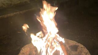 Coxy bonfire Burning in the Night