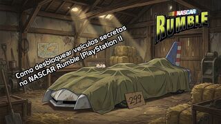 Como desbloquear os veículos secretos no NASCAR Rumble (PS1)