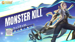 ウィンディGC 🔥 MONSTER KILL! ⚔️ SILVANNA GAMEPLAY | Mobile Legends: Bang Bang 🇧🇳🇲🇾 Borneo Gamer!