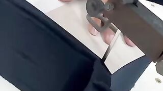 Perfect kangaroo 🦘🦘 pocket cutting ✂️✂️ in garment factory 🏭