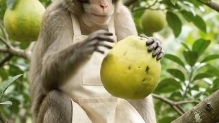 Eating Red Pomelo