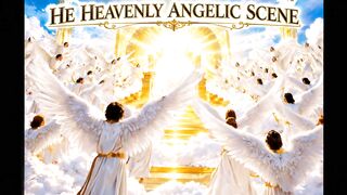 THE HEAVENLY ANGELS SURROUNDING THE THRONE
