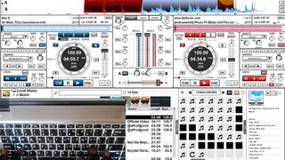 How To Scratch on VirtualDj Keyboard using Serato Skin,