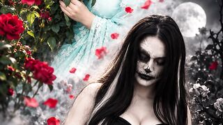 Dost Hain 🌹 | Beautiful AI Fantasy Love Story | Rose Garden & Moonlight