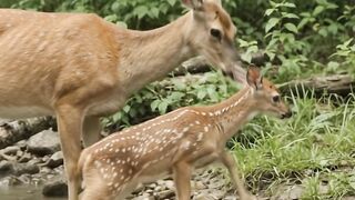 A Mother's Brave Rescue of Her Baby Deer 🦌❤️ Part 3