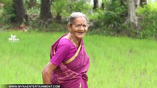 Dance with Myna Street Food Granny || Crazy Frog Dance || Alien Dance Challenge