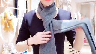 How to tie a Scarf!!