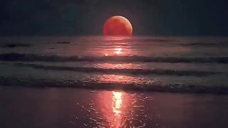 Sunset at the sea