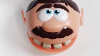 Feeding Mr. Play Doh Head Rainbow Gumballs from Dubble Bubble Candy Dispenser!