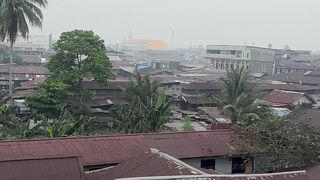 view from above the city of Papua