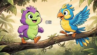 🐵 Olli Discovers a Forest Fire! 🔥🌳 | Little Guardians of Borneo #Shorts