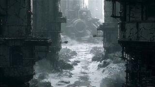 FREE - The Black Samurai vs The White Beast - Techno Samurai in a Frozen Dystopia