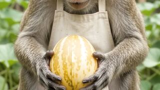 Eating Golden cucumber