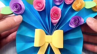 Creative Ideas—making crafts out of paper