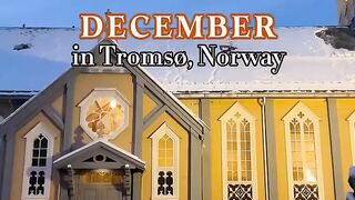 Winter Magic in Tromsø, Norway 🇳🇴❄️ | A Beautiful Arctic City at Christmas